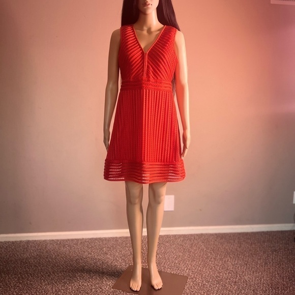 J.Crew Sleeveless Dress
Size 8 color orange red - Picture 3 of 5